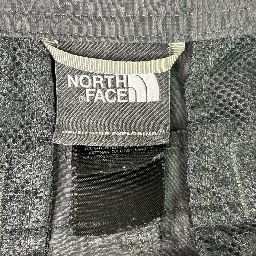 The North Face Convertible Pants Mens 34x28‎ Gray Hiking Outdoor FAIR CONDITION